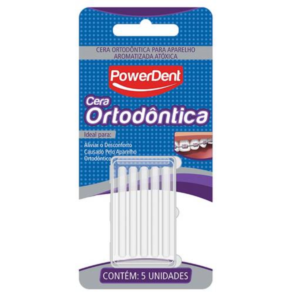 Cera Ortodôntica Powerdent Wax