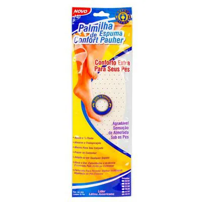 Palmilha de Espuma ConfortPauher AC060 43/44 Branca