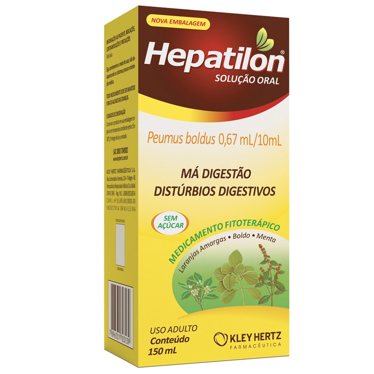 Hepatilon Solução Oral 150ml