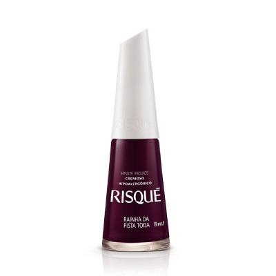 Esmalte Risqué Cremoso Rainha da Pista Toda 8ml