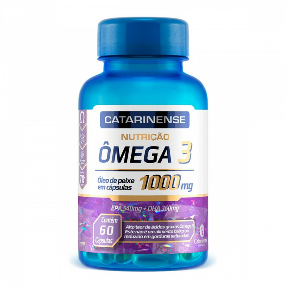 Ômega 3 Catarinense 1000mg 60 Cápsulas