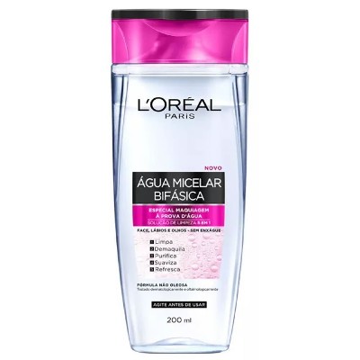 Água Micelar Bifásica L'Oréal 200ml