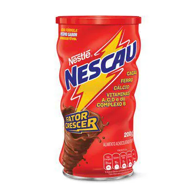 Achocolatado em Pó Nescau 2.0 Lata 200g