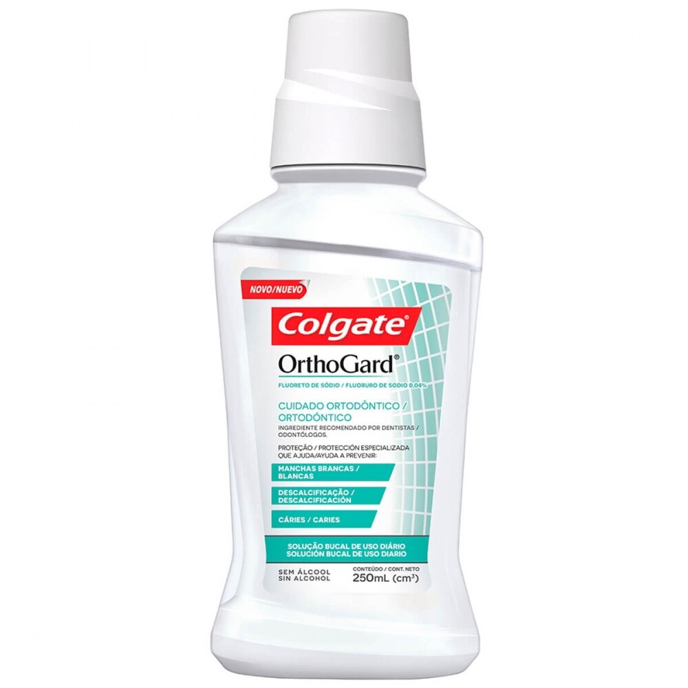 Enxaguante Bucal Antisséptico Colgate Orthogard 250ml