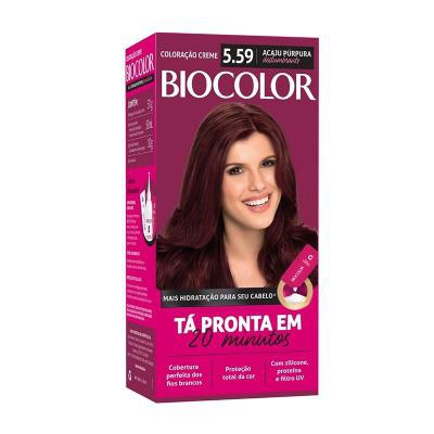 Tintura Mini Kit Biocolor 5.59 Acaju Purpura Deslumbrante