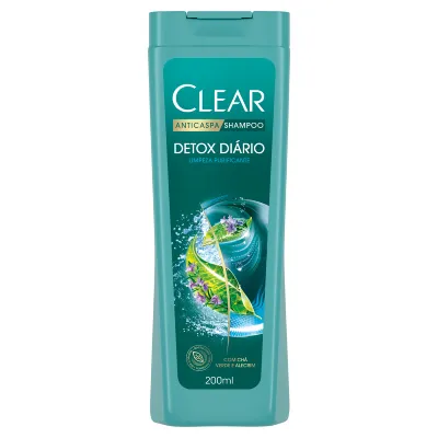 Shampoo Clear Detox Diário 200ml