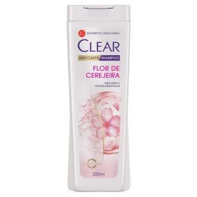 Shampoo Anticaspa Clear Anticaspa Flor de Cerejeira 200ml
