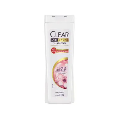 Shampoo Anticaspa Clear Anticaspa Flor de Cerejeira 200ml