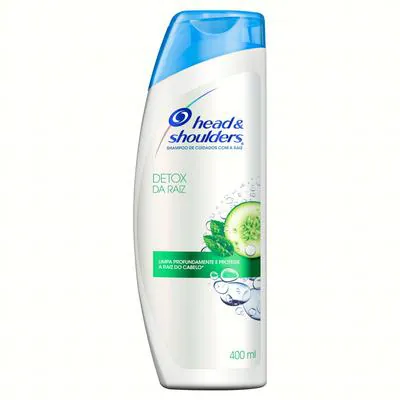 Shampoo Head e Shoulders Detox Da Raiz 400ml