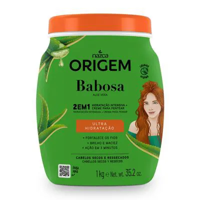 Creme de Tratamento Hidratante Origem Babosa 1Kg