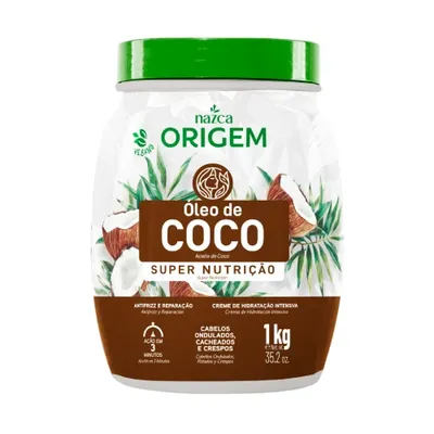 Creme De Tratamento Hidratante Origem Óleo De Coco 1Kg preço