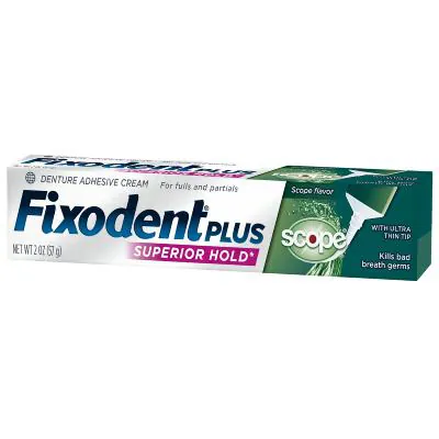 Creme Fixador de Dentadura Fixodent Plus Superior Hold 57g