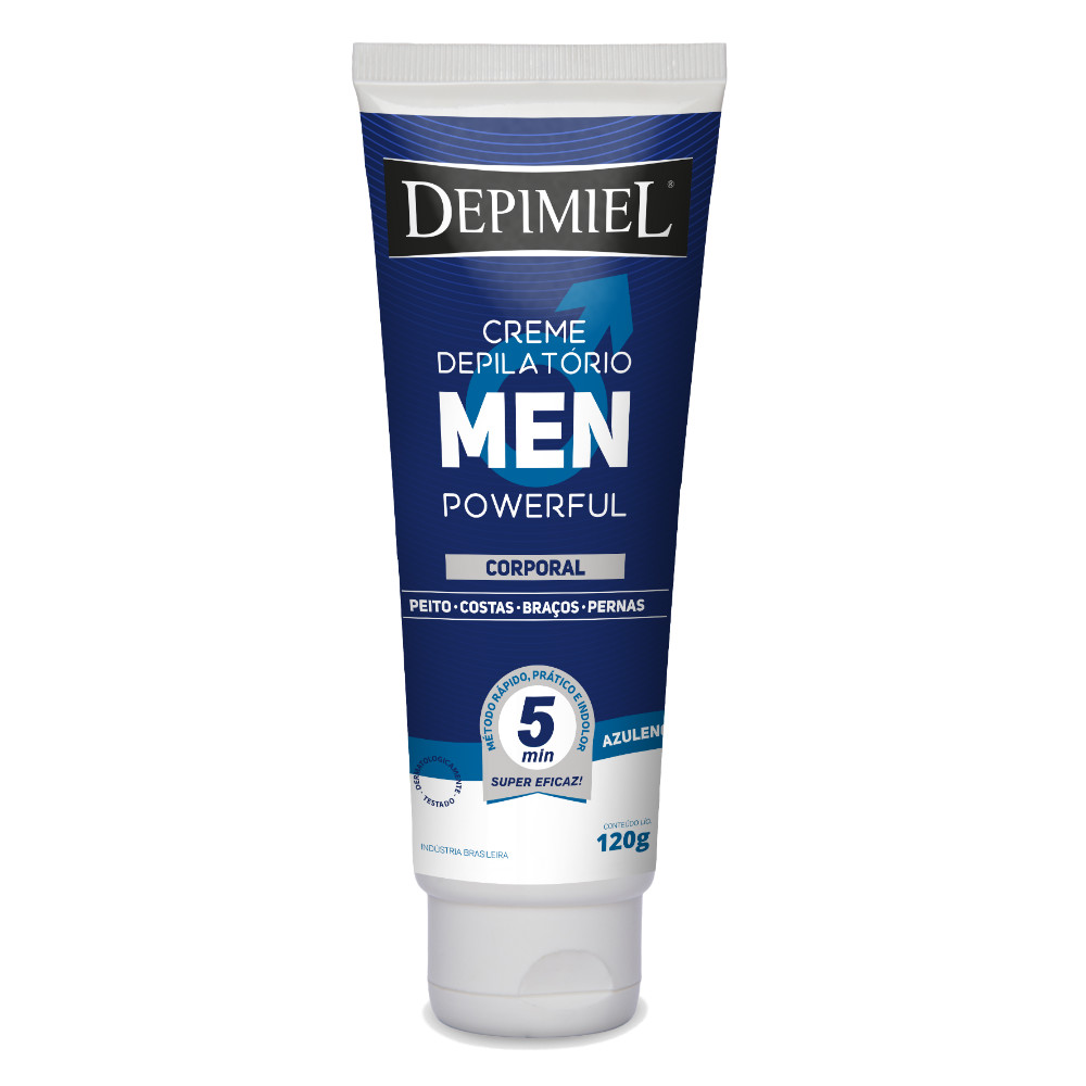 Creme Depilatório Corporal Depimiel Men Powerful 120g