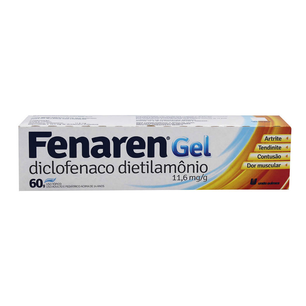 Fenaren Gel 60g - União Química