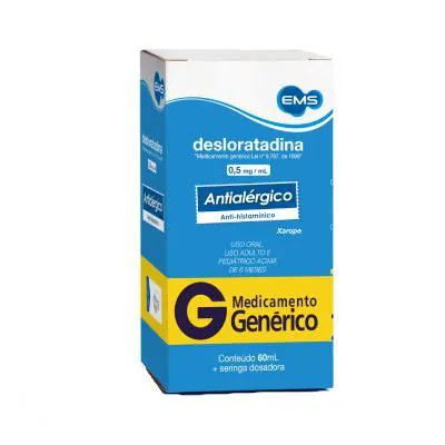 Desloratadina Ems 0,05mg Xarope 60ml