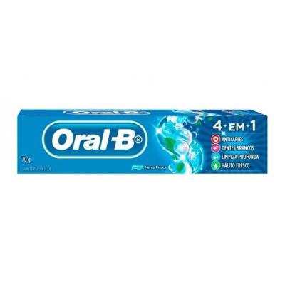 Creme Dental Oral-B 4 em 1 70 gramas
