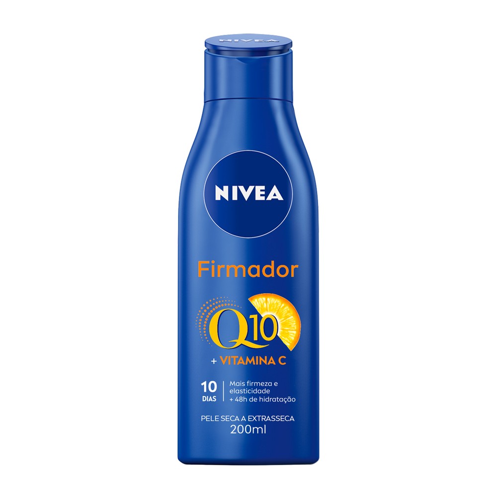 Loção Hidratante Nivea Firmador Q10 + Vitamina C Pele Seca 200ml