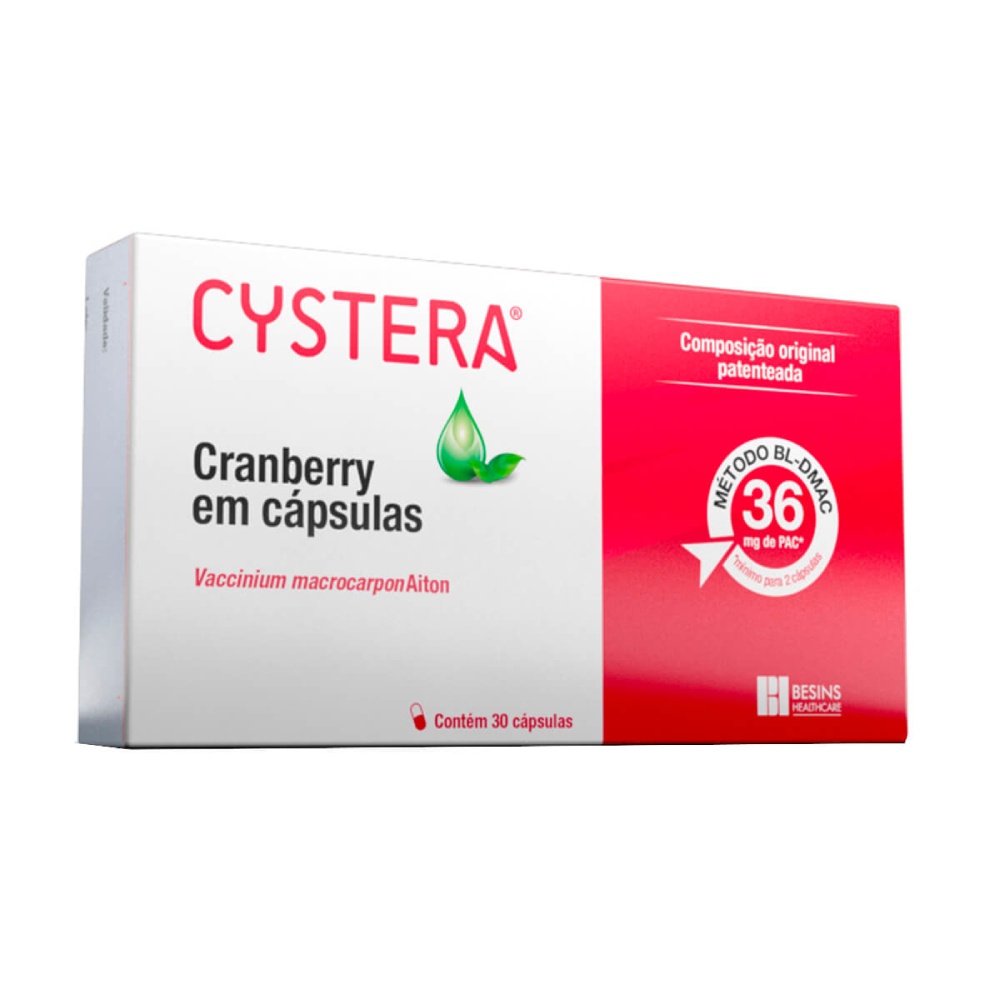 Cystera Cranberry 30 Cápsulas