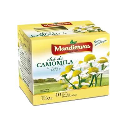 Chá Mandiervas Camomila 10 Sachês
