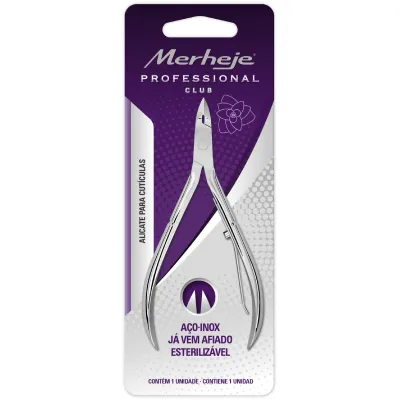 ALICATE PARA CUTICULA MERHEJE INOX PRO 225