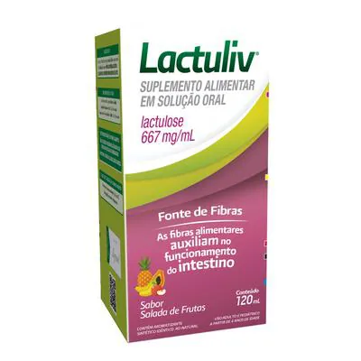 Lactuliv Xarope Salada de Frutas 120ml