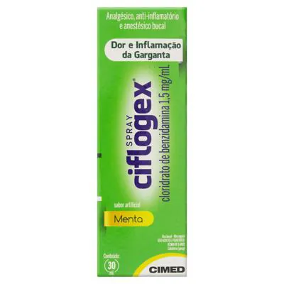 Ciflogex 1,5mg/ml Spray 30ml Sabor Menta