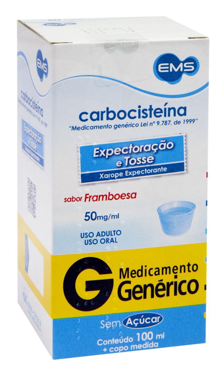 Carbocisteína Xarope Ems Adulto 100ml