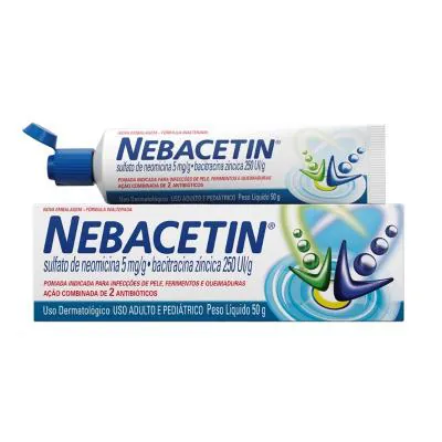 Nebacetin Pomada 50 Gramas