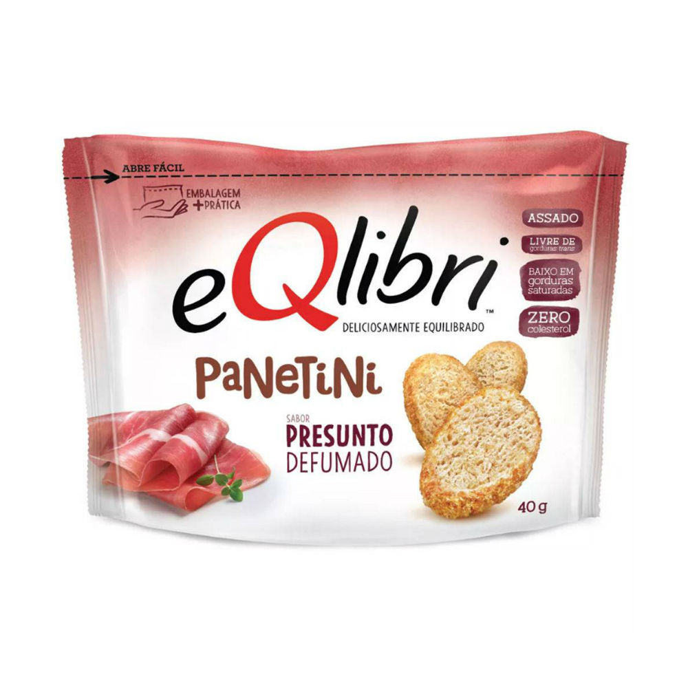 Aperitivo Panetini Presunto Defumado 40g - EQlibri