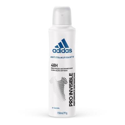 Desodorante Aerosol Adidas Feminino Invisible 150ml