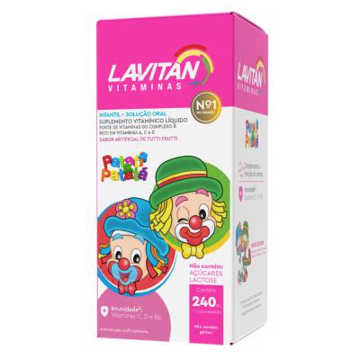 Lavitan Kids Patati Patata Xarope Tutti Frutti 240ml