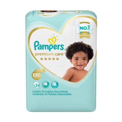 Fralda Pampers Premium Care Mega XXG 24 Unidades
