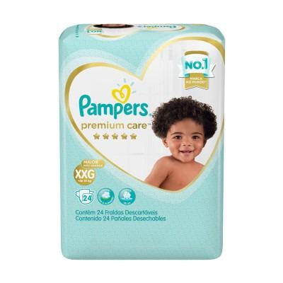 Fralda Pampers Premium Care Mega XXG Com 24un