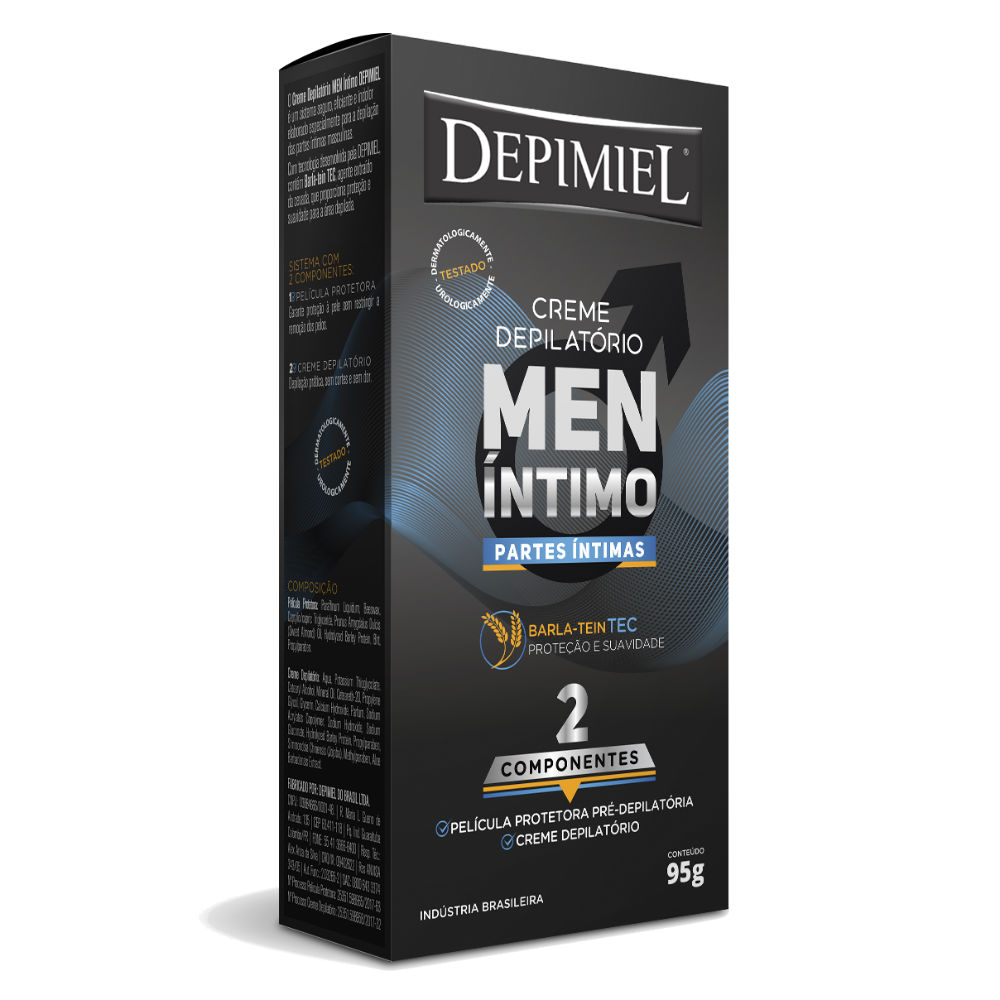 Creme Depilatório Íntimo Depimiel Men 95g