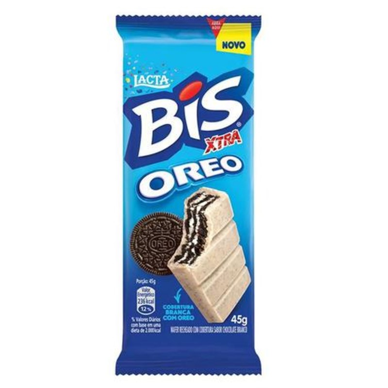 Chocolate Lacta Bis Xtra Oreo 45g