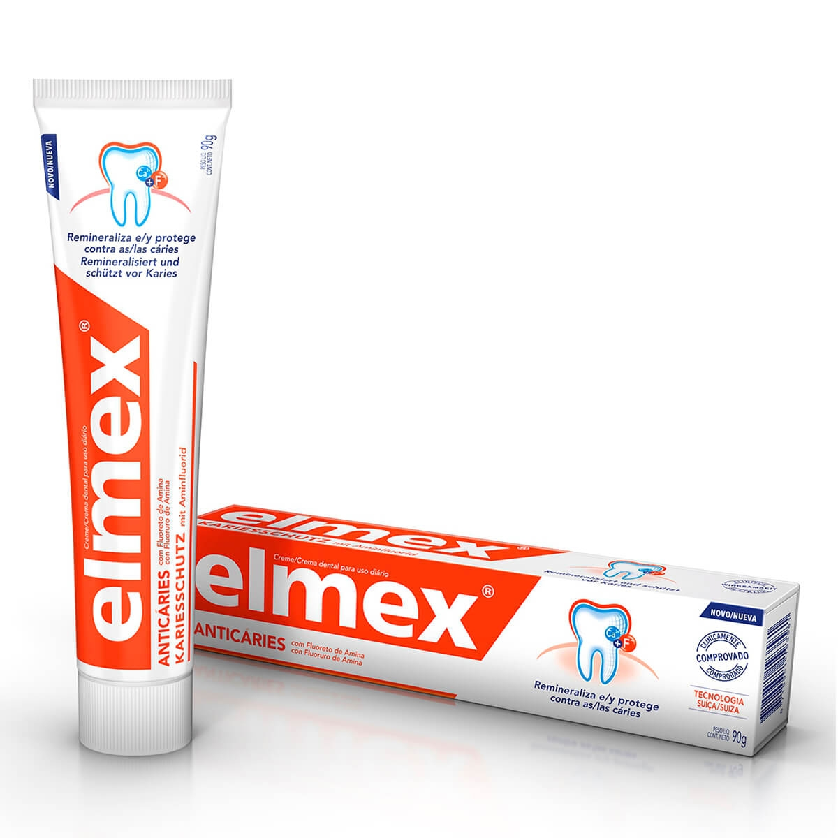 Creme Dental Elmex Anticáries 90 Gramas