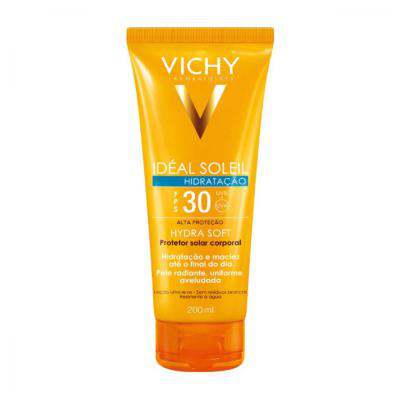 Protetor Solar Vichy Idéal Soleil Hydrasoft FPS30 200ml