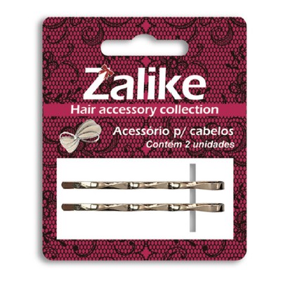 Grampo Zalike Twist Banhado 2 Unidades