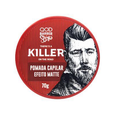 Pomada Modeladora Capilar Qod Barber Shop Killer 70g