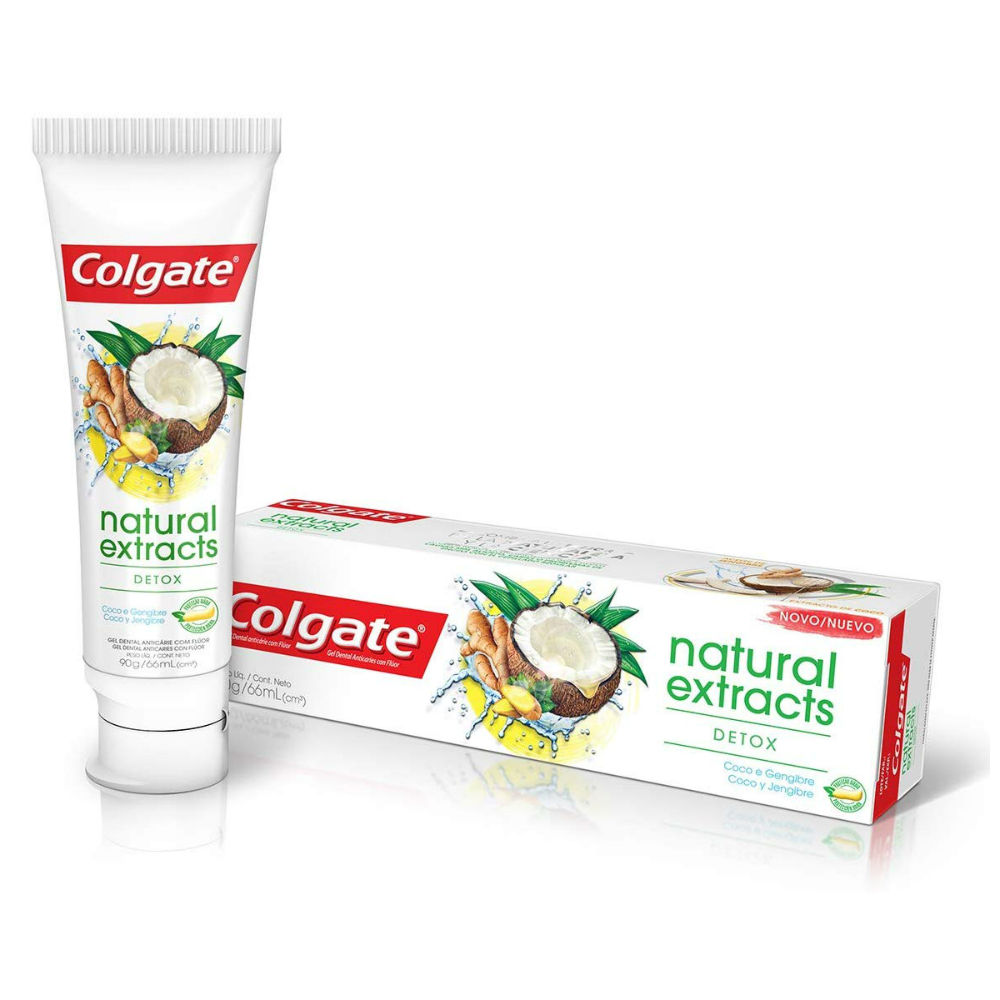 Creme Dental Colgate Natural Extracts Detox 90g