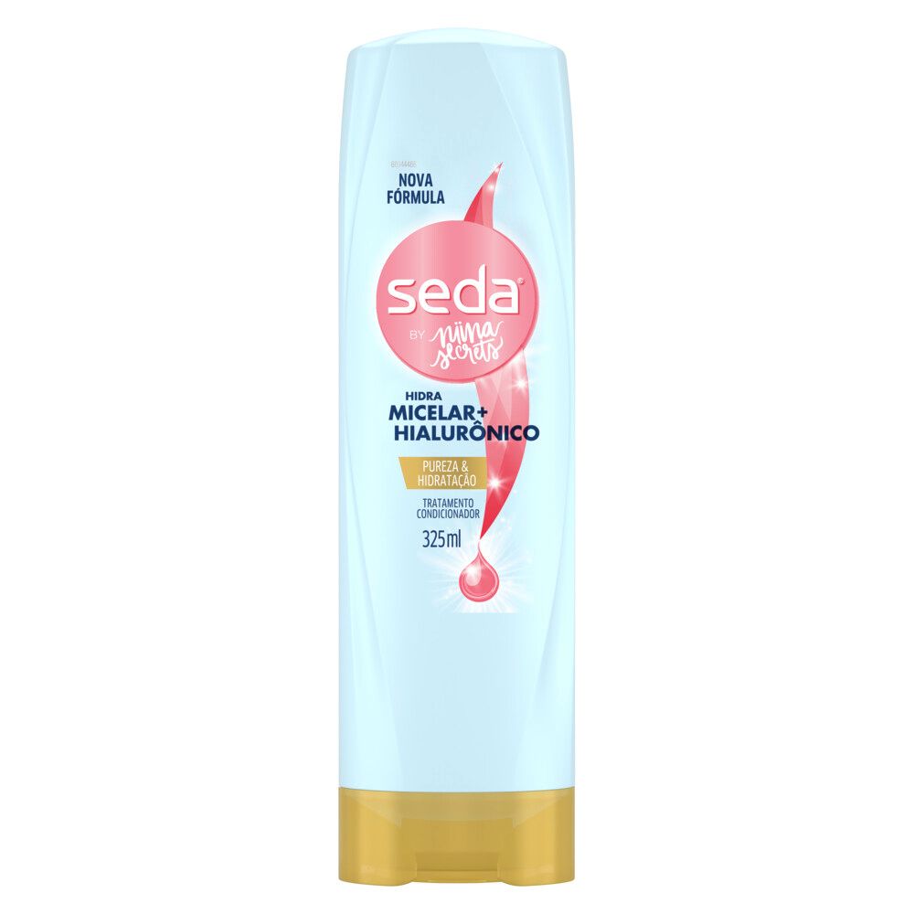 Condicionador Seda By Niina Secrets Água Micelar+Hialurônico 325ml