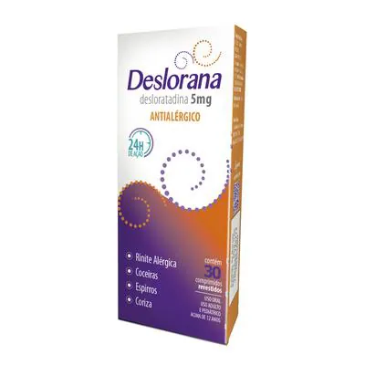 Deslorana Legrand 5mg 30 Comprimidos