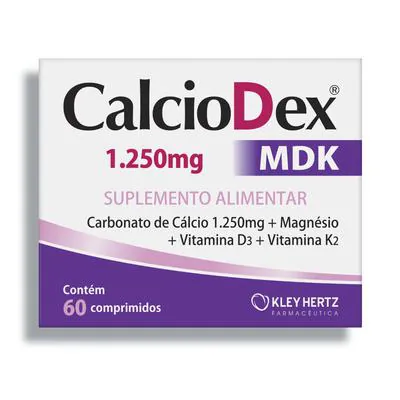 CalcioDex MDK 1250mg 60 Comprimidos