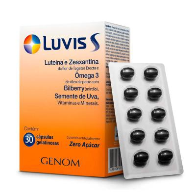 Suplemento Vitamínico Luvis S 30 Cápsulas