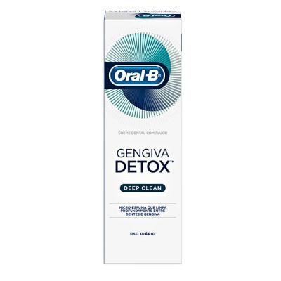 Creme Dental Oral-B Gengiva Detox Deep Clean 102g