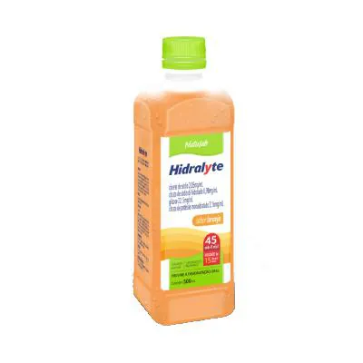 Hidralyte Natulab Laranja 500ml