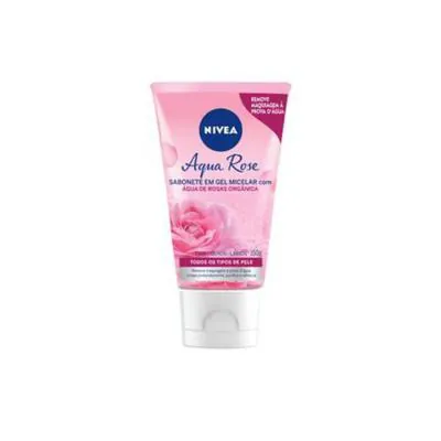  Sabonete Facial Nivea em Gel Aqua Rose 150ml