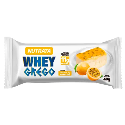 Barra Nutrata Whey Grego Maracuja 40Gr