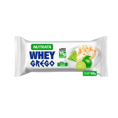 Barra Nutrata Whey Grego Torta de Limão 40gr