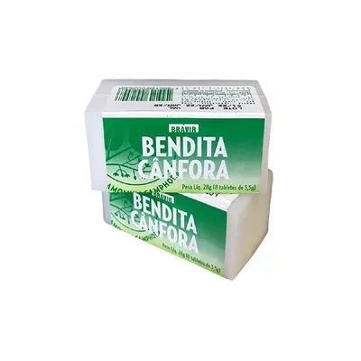 Bendita Cânfora Estojo com 8 Tabletes